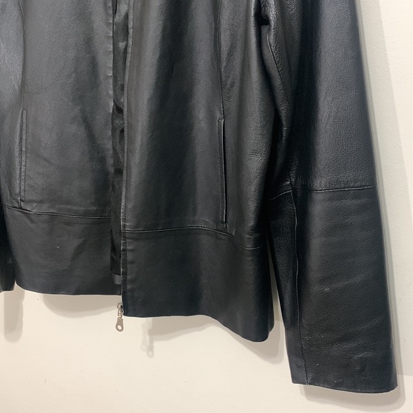 CLIO leather jacket size medium - Picture 3 of 6